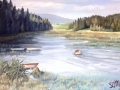 Barques dans les roseaux (1968)... Barques dans les roseaux (1968)...