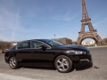 Lady chauffeur in paris