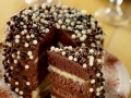 Rainbow cake chocolat...