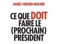 Ce que doit faire le (prochain) Président...