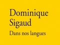 Dans nos langues... Dans nos langues...