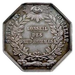 M&eacute;daille prud'homale sous l'Empire