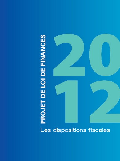 Dispositions fiscales 2012