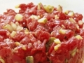 Tartare de boeuf...