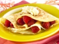 La crêpe chantilly framboise...