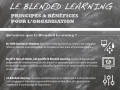 Blended learning, les bénéfices pour l'organisation...