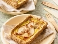 Tartelettes gorgonzola, poires et noix